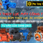 Bơm thủy lực máy xúc: Công dụng, lợi ích và cách bảo dưỡng chi tiết