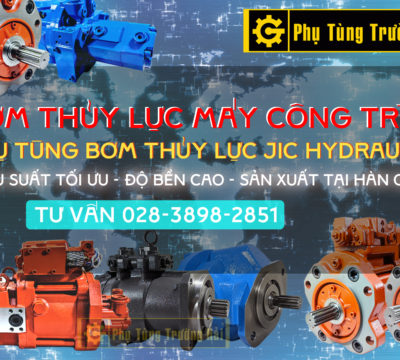 Bơm thủy lực máy xúc: Công dụng, lợi ích và cách bảo dưỡng chi tiết